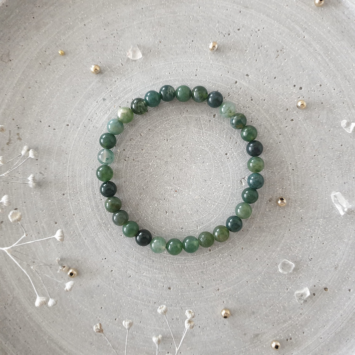 Moosachat Armband