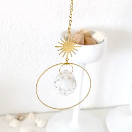 Sonnenfänger "shine" in gold